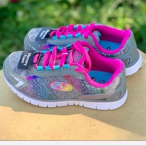 Girls' Athletic Works Jersey Foam Memory Shoe New